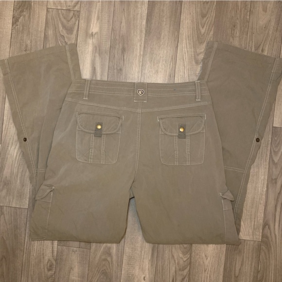 Kuhl Pants Women’s Size 10 Vintage Patina Dye Roll Up Hiking Outdoor Comfy - Picture 2 of 7